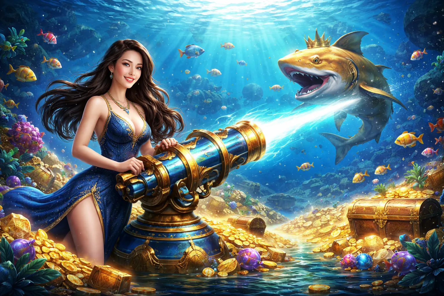 Thế giới Bắn Cá f186 dưới đại dương